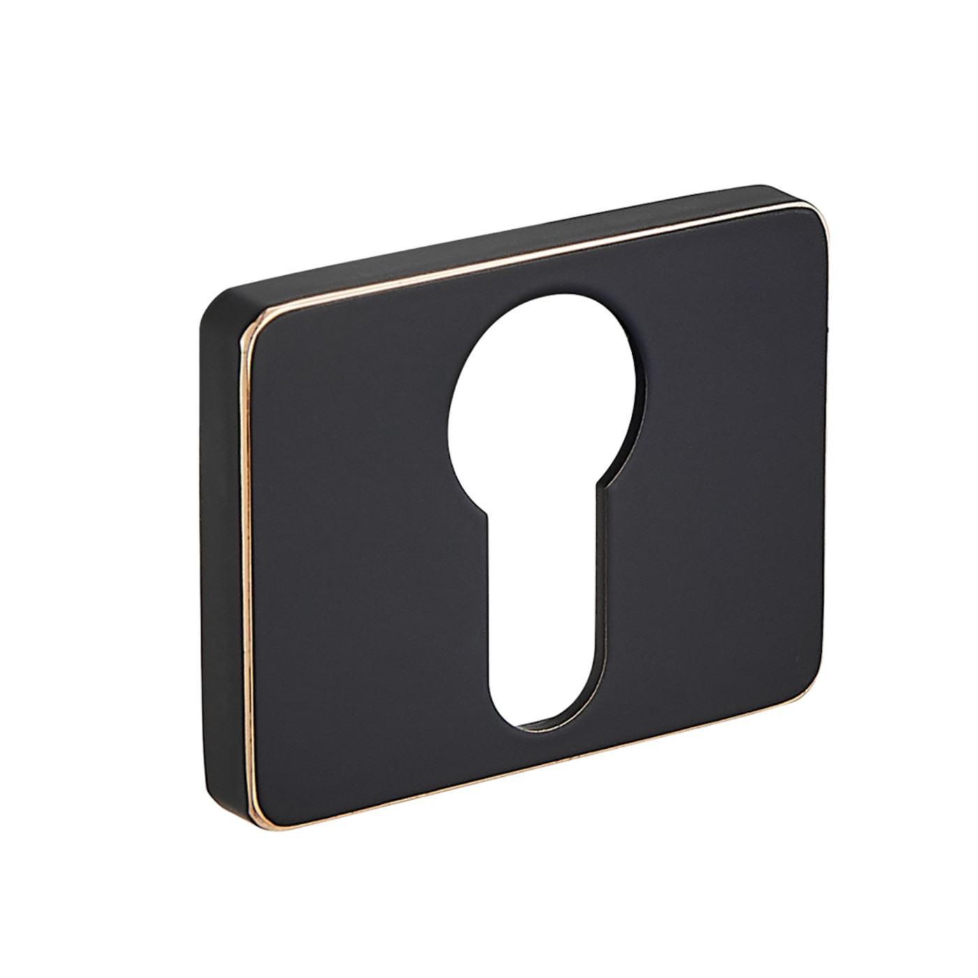 Szyld Prostokątny Na Wkładkę Czarno-Złoty Rozeta