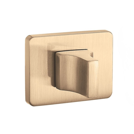 Szyld Prostokątny WC Złoty