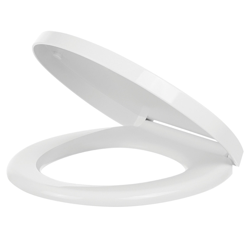 Deska Sedesowa Wolnoopadająca Uniwersalna Biała Deska Sedesowa Wolnoopadająca Uniwersalna Biała