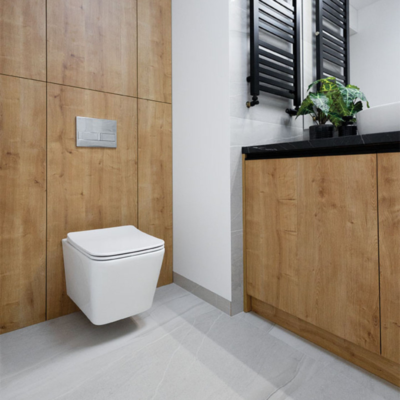 Deska Sedesowa Wolnoopadająca Kvadrato Deska Sedesowa Wolnoopadająca Kvadrato