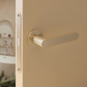 Klamka Wewnętrzna Klamka do Drzwi Wewnętrznych Szczotkowane Złoto Malaga