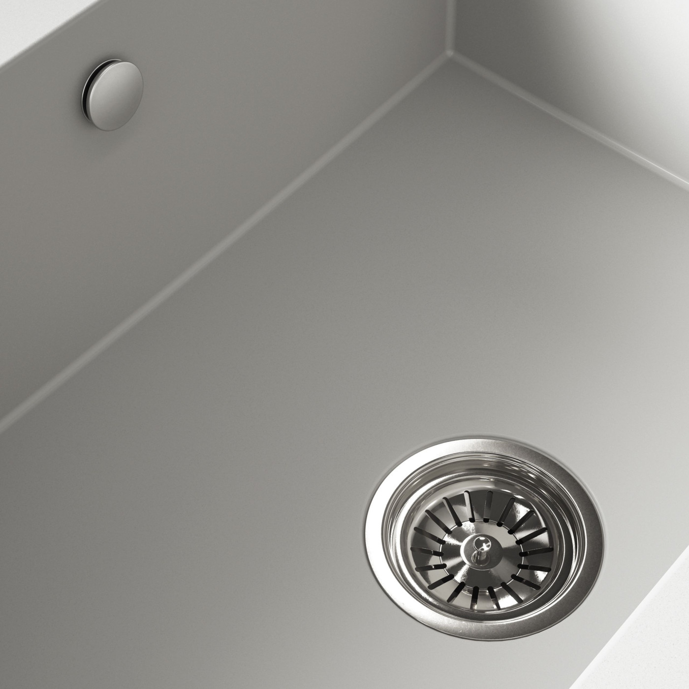 Zlew Zlewozmywak Granitowy Biały KOMODO