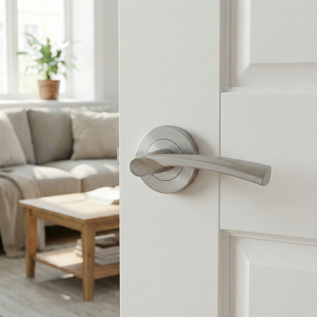 Klamka Wewnętrzna NOA Satyna