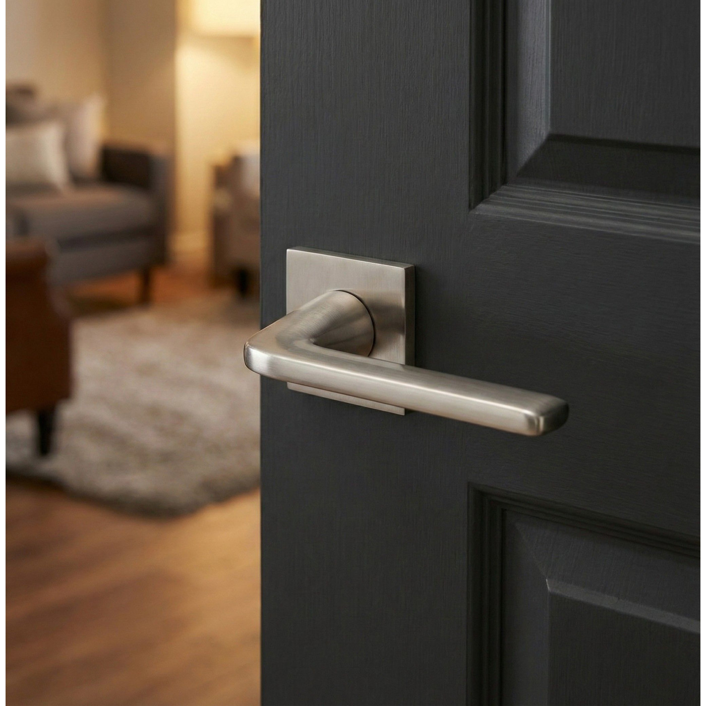 Klamka do Drzwi Wewnętrznych Satynowa SAO Klamka do Drzwi Wewnętrznych Satynowa SAO