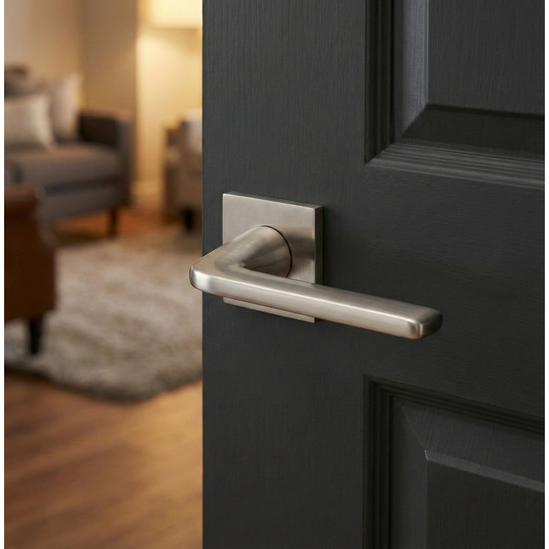 Klamka do Drzwi Wewnętrznych Satynowa SAO Klamka do Drzwi Wewnętrznych Satynowa SAO