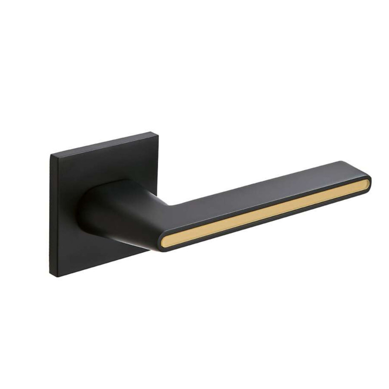 Klamka Wewnętrzna ELIKA II Czarna / Złota