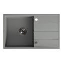 Zlewozmywak Jednokomorowy Granitowy Volcano 780x480mm Wolin