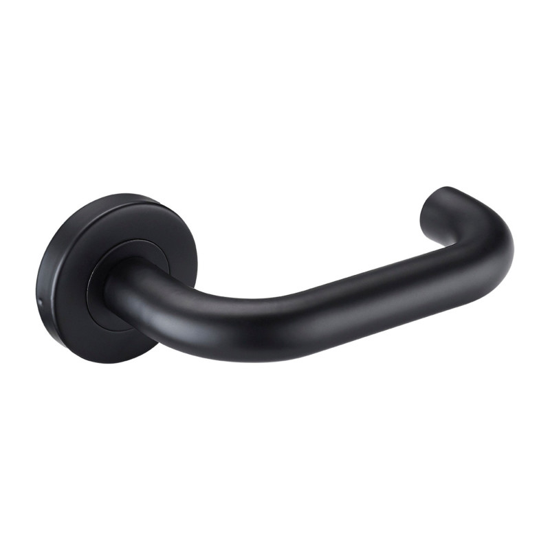 Klamka do Drzwi Wewnętrznych LAGOS Czarna