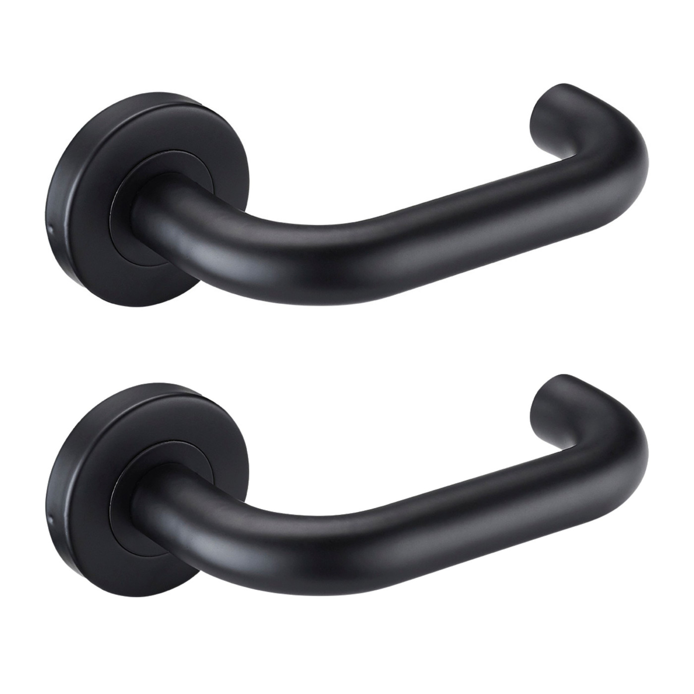 Klamka do Drzwi Wewnętrznych LAGOS Czarna