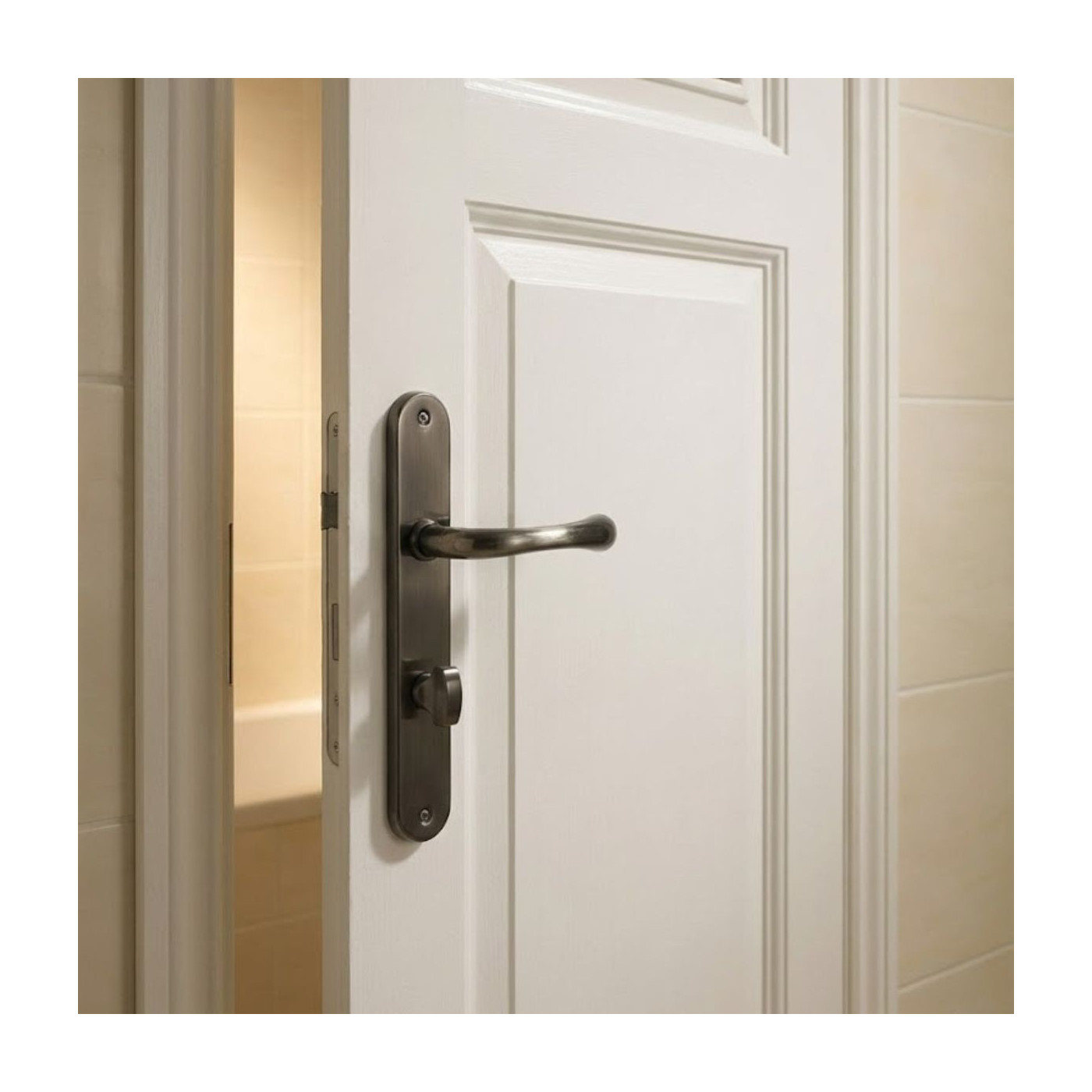 WYPRZEDAŻ Klamka Wewnetrzna 72 mm Patyna WC