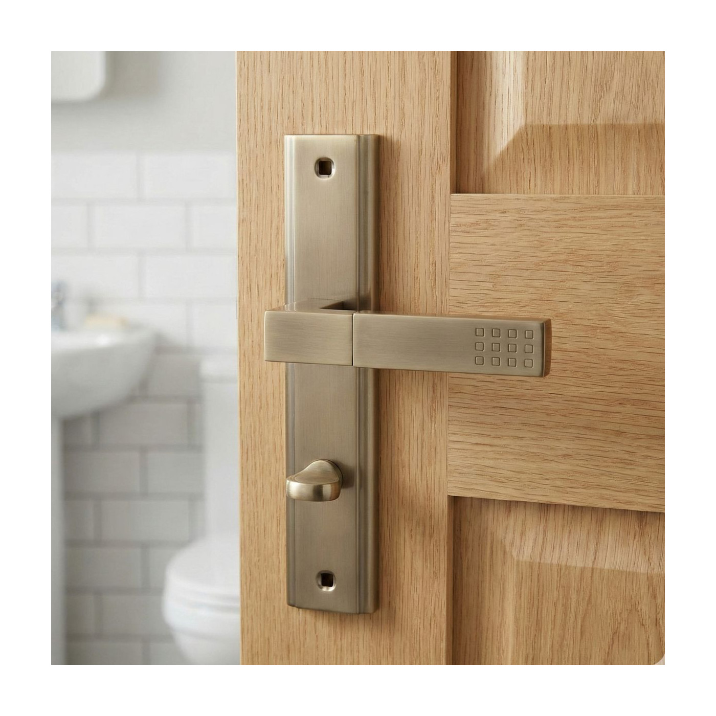 WYPRZEDAŻ Klamka Wewnętrzna PRIMA Patyna WC