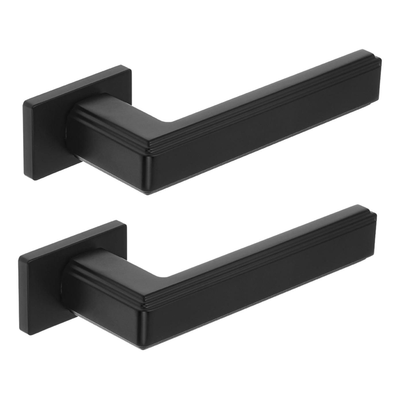 Klamka do Drzwi Wewnętrznych Czarna TESSERA II Kuchinox