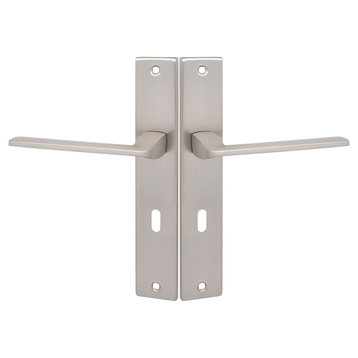 Klamka Wewnętrzna na szyldzie długim na klucz Zambia Satyna Kuchinox KAB_3M1A Klamka Wewnętrzna na szyldzie długim na klucz Zambia Satyna Kuchinox KAB_3M1A