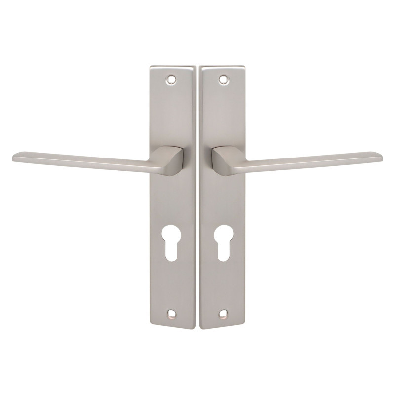 Klamka Wewnętrzna na szyldzie długim na wkładkę Zambia Satyna Kuchinox KAB_3M2A Klamka Wewnętrzna na szyldzie długim na wkładkę Zambia Satyna Kuchinox KAB_3M2A