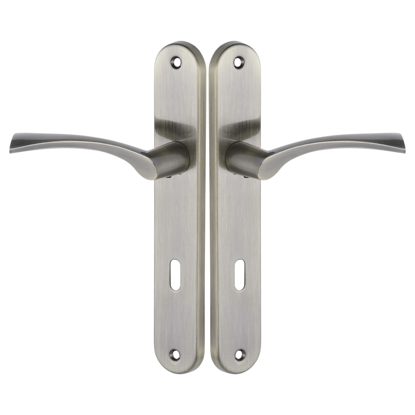 Klamka Do Drzwi Wewnętrznych Na Klucz Patyna NOA