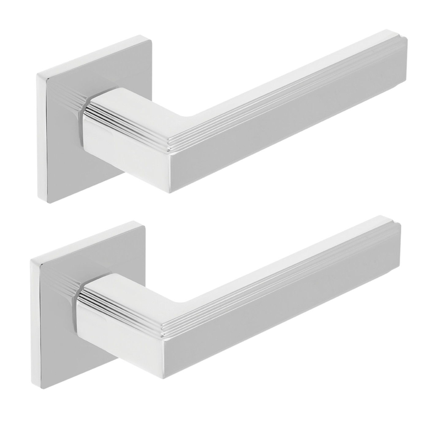 Klamka do Drzwi Wewnętrznych Chrom TESSERA Kuchinox Klamka do Drzwi Wewnętrznych Chrom TESSERA Kuchinox