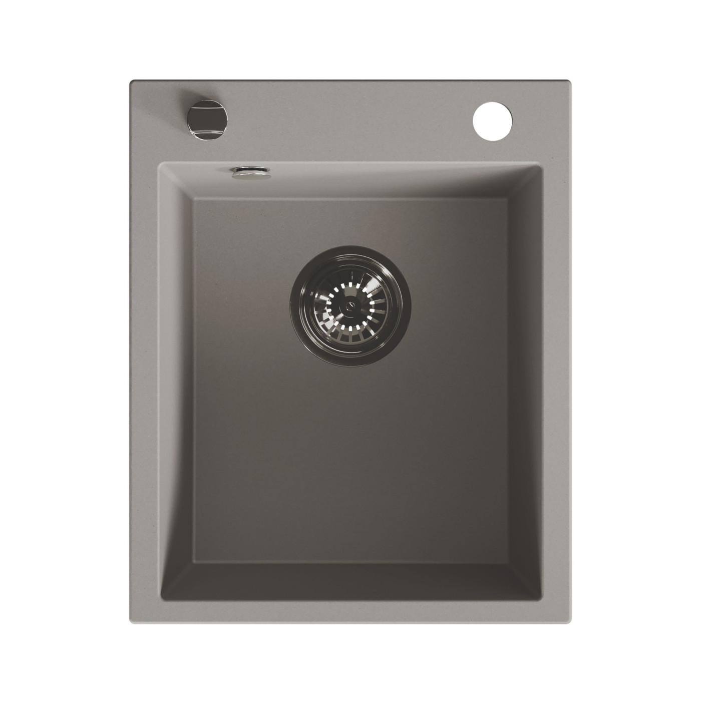 Zlew Zlewozmywak Granitowy Szary CHICHI