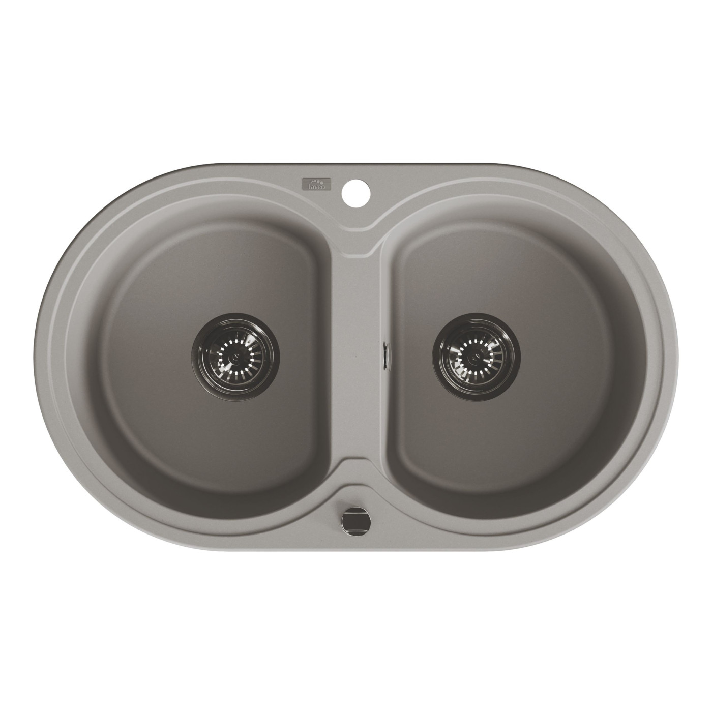 Zlew Zlewozmywak Granitowy Szary 2 Komorowy DAFNE