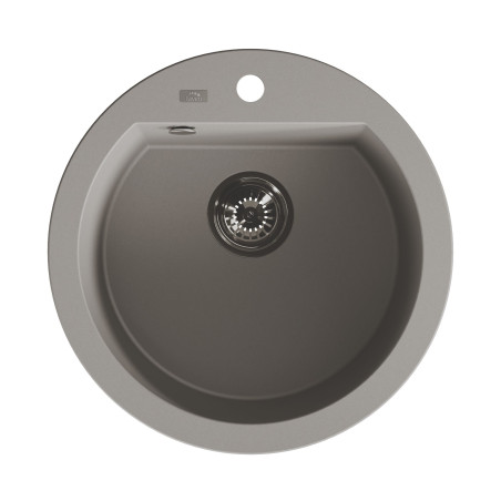 Zlew Zlewozmywak Granitowy Szary Okrągły Dafne Zlew Zlewozmywak Granitowy Szary Okrągły Dafne
