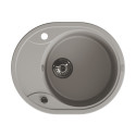 Zlew Zlewozmywak Jednokomorowy Szary z Ociekaczem
