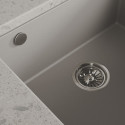 Zlew Zlewozmywak Granitowy Szary Podwieszany IBIZA