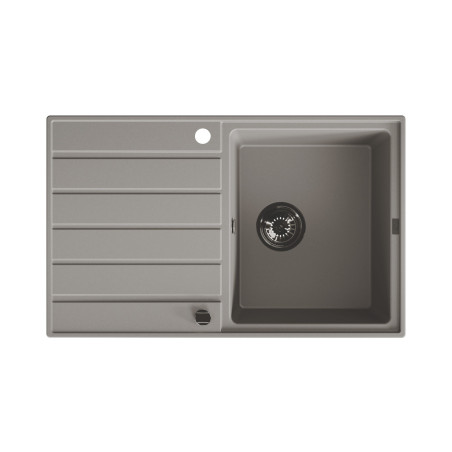 Zlew Zlewozmywak Granitowy Szary Margarita Zlew Zlewozmywak Granitowy Szary Margarita