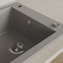 Zlew Zlewozmywak Granitowy szary z Półociekaczem Pionier