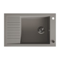 Zlew Zlewozmywak Granitowy szary z Półociekaczem Pionier
