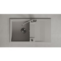 Zlewozmywak Granitowy Jednokomorowy Szary RAB Zlewozmywak Granitowy Jednokomorowy Szary RAB