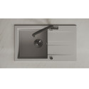 Zlewozmywak Zlew Granitowy z Syfonem Szary