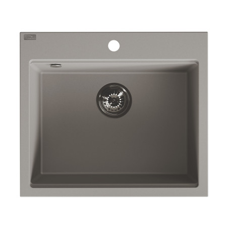 Zlewozmywak Jednokomorowy Granitowy Szary TAU