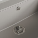 Zlew Zlewozmywak Granitowy Szary TAU Zlew Zlewozmywak Granitowy Szary TAU