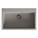 Zlew Zlewozmywak Granitowy Szary TAU Zlew Zlewozmywak Granitowy Szary TAU