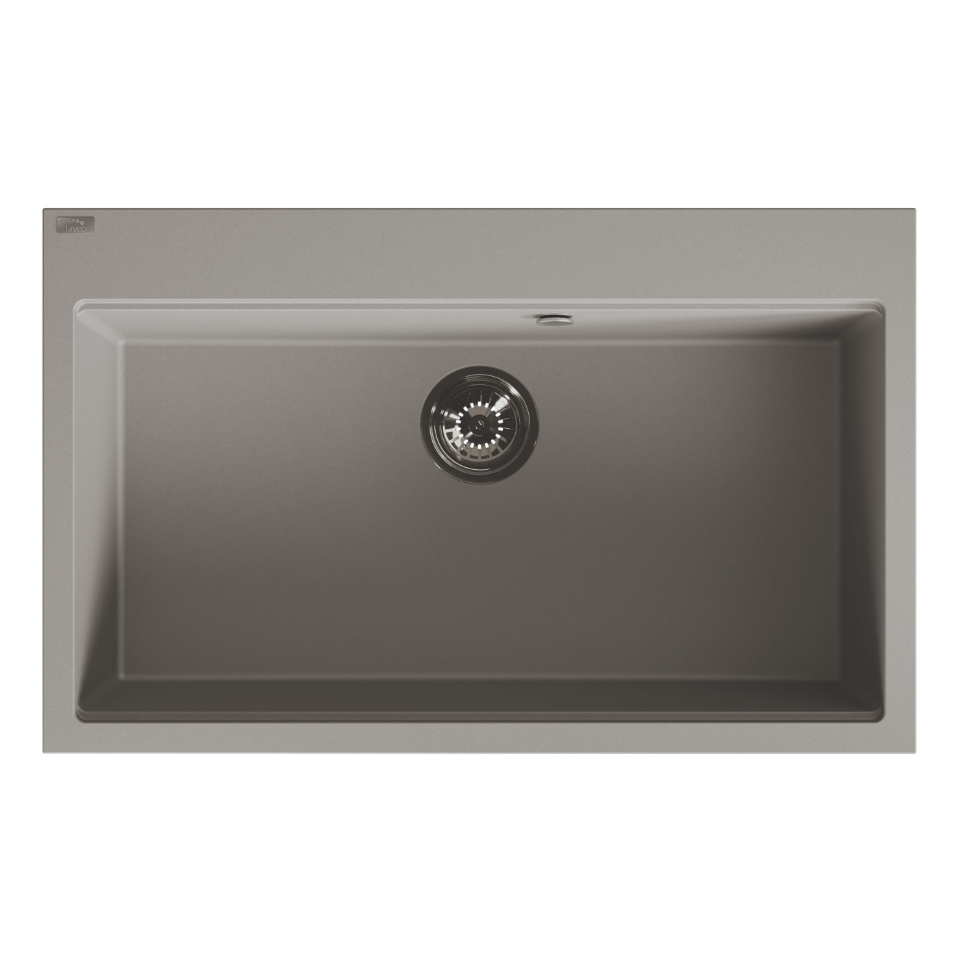 Zlew Zlewozmywak Granitowy Szary TAU Zlew Zlewozmywak Granitowy Szary TAU