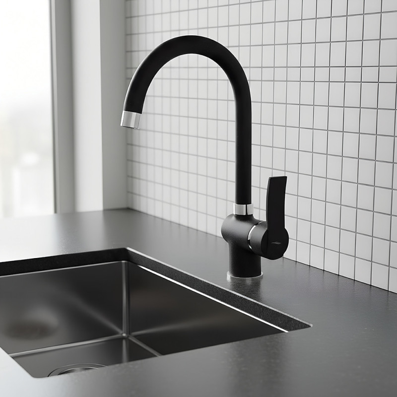 Bateria Kuchenna Stojąca z Wylewką U Madera