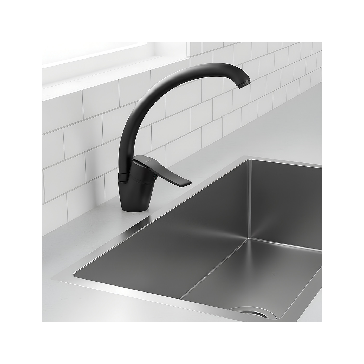 Bateria Zlewozmywakowa Madera z Wylewką F Bateria Zlewozmywakowa Madera z Wylewką F