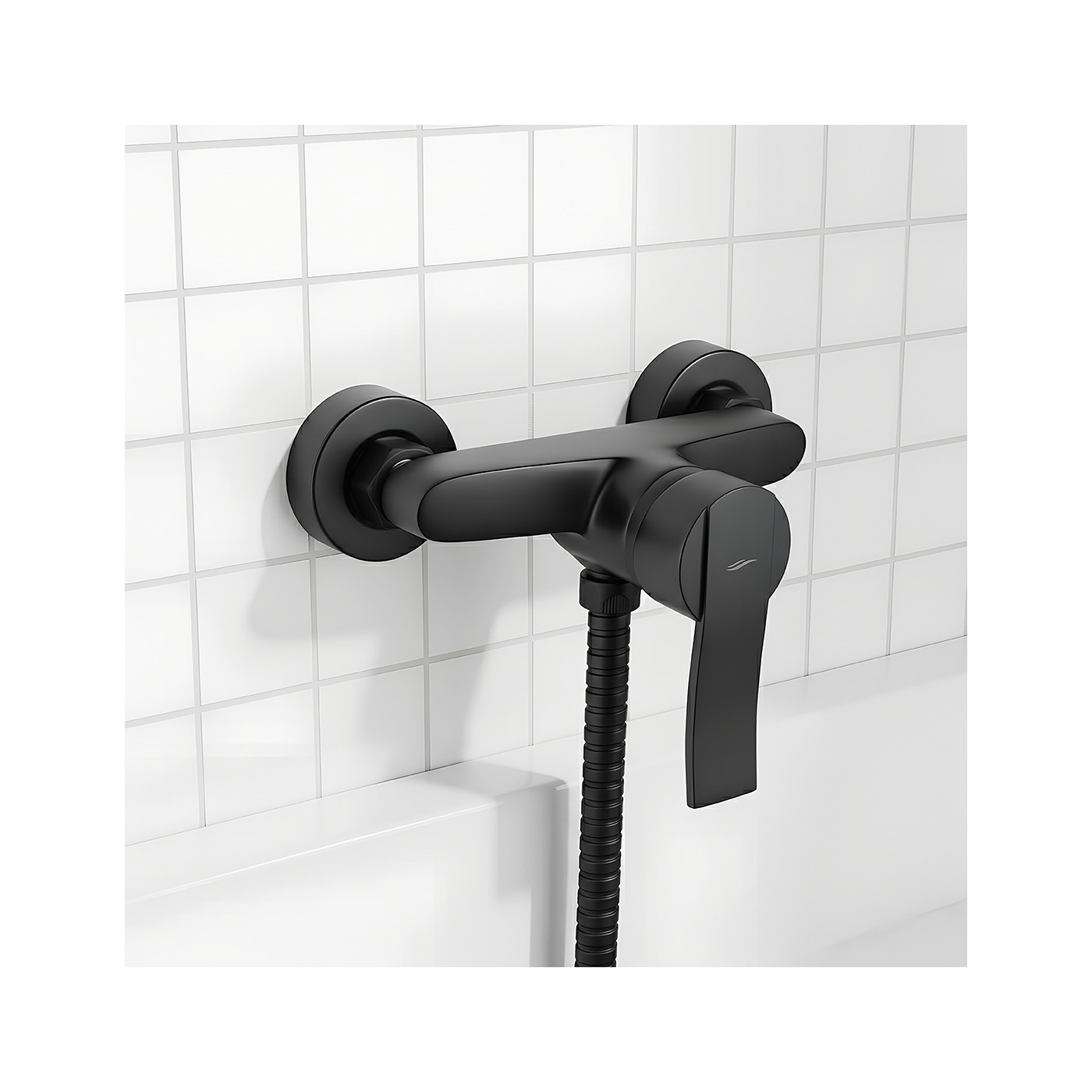 Bateria Natryskowa Madera Czarna Bateria Natryskowa Madera Czarna