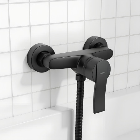 Bateria Natryskowa Madera Czarna