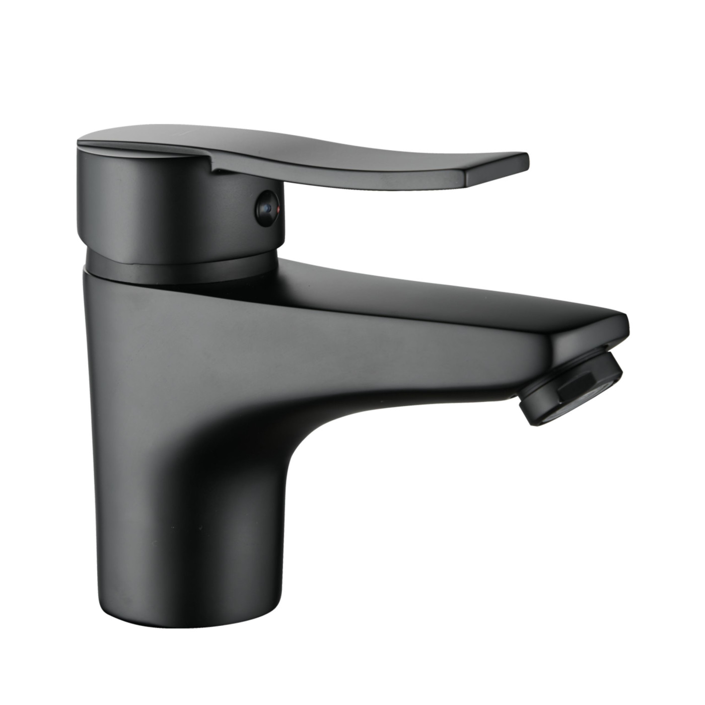 Bateria Umywalkowa Stojąca z Korkiem MADERA Czarna