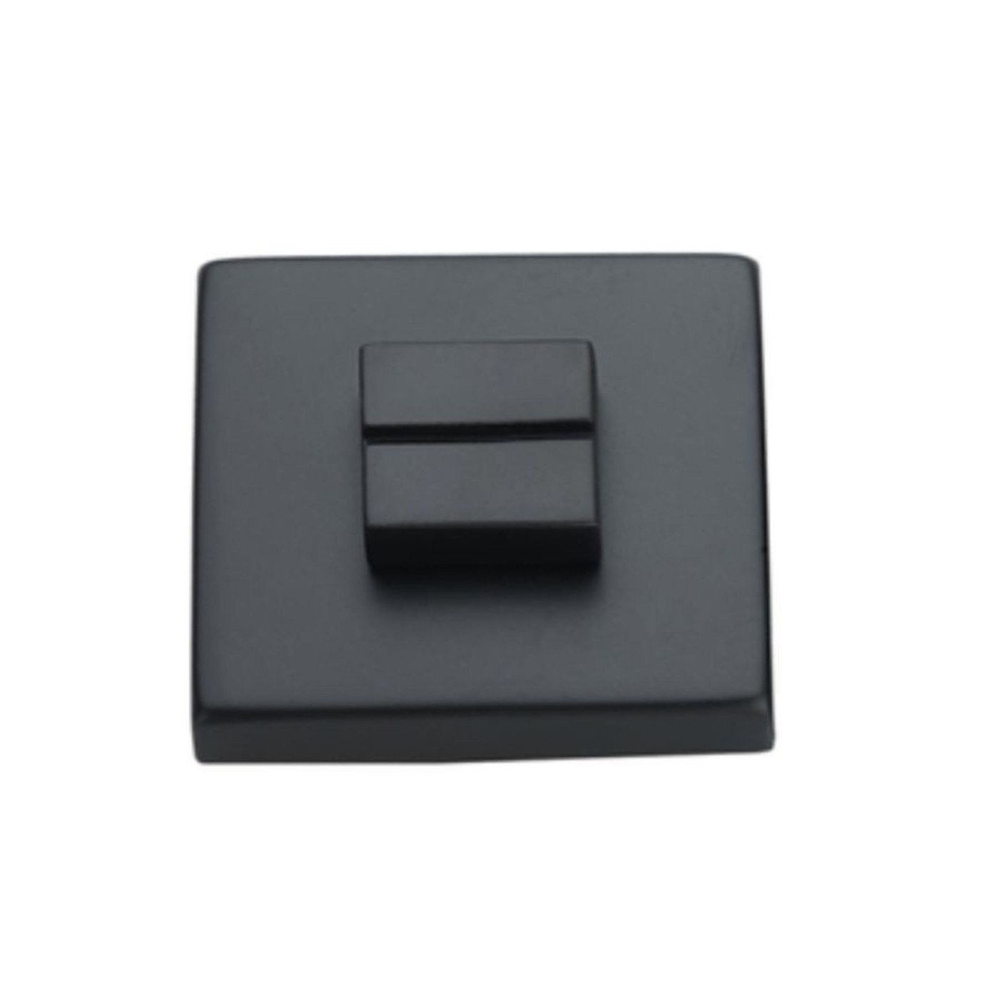 Szyld Krótki Kwadratowy WC Czarny Kuchinox