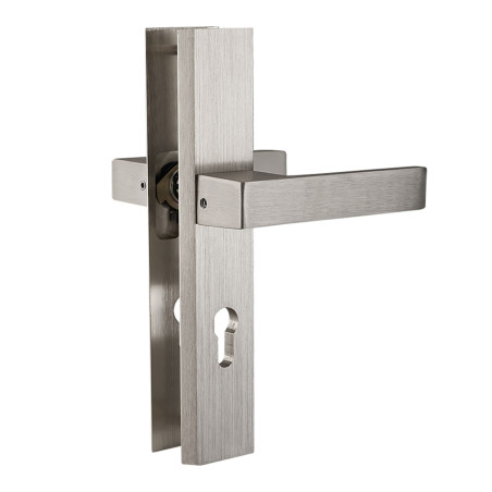 Klamka do Drzwi Zewnętrznych Floko Satyna 92 mm