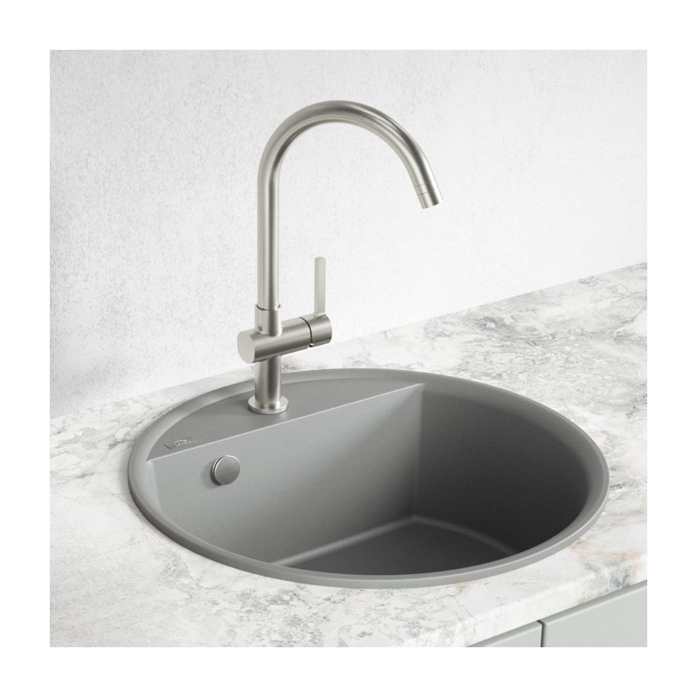 Zlewozmywak Granitowy Okrągły Volcano Muna Zlewozmywak Granitowy Okrągły Volcano Muna