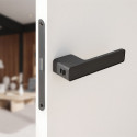 Klamka do Drzwi Wewnętrznych z Blokadą Czarna SOMBRA Kuchinox Klamka do Drzwi Wewnętrznych z Blokadą Czarna SOMBRA Kuchinox