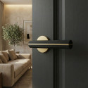 Klamka do Drzwi Wewnętrznych Czarno Złota MAIO II Kuchinox Klamka do Drzwi Wewnętrznych Czarno Złota MAIO II Kuchinox