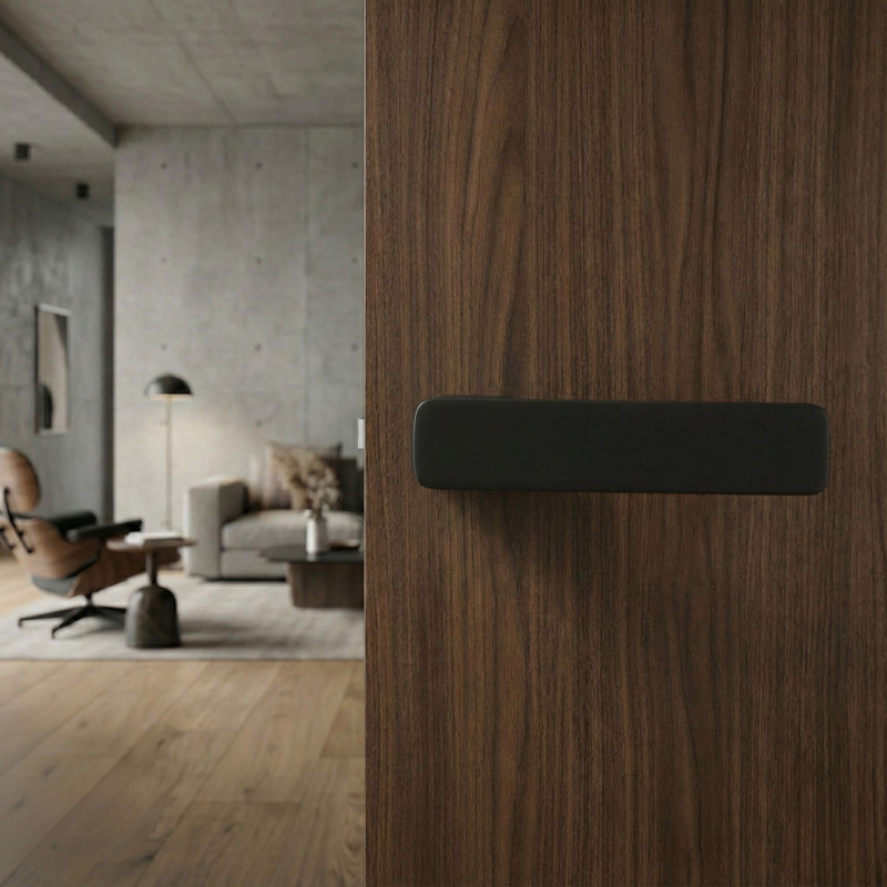 Klamka na rozecie MALI Czarna Kuchinox