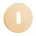 Rozeta Okrągła Klucz Szyld do Klamki Wewnętrznej Złoty Mat Kuchinox