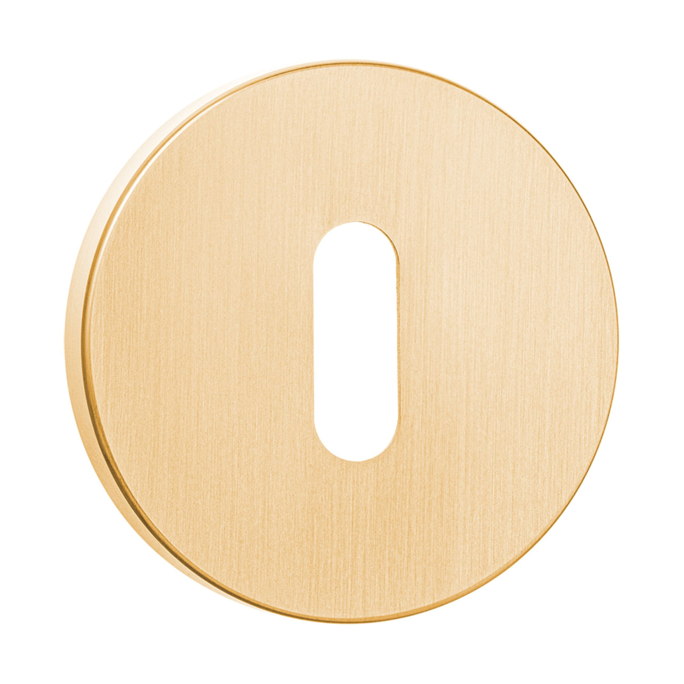 Rozeta Okrągła Klucz Szyld do Klamki Wewnętrznej Złoty Mat Kuchinox