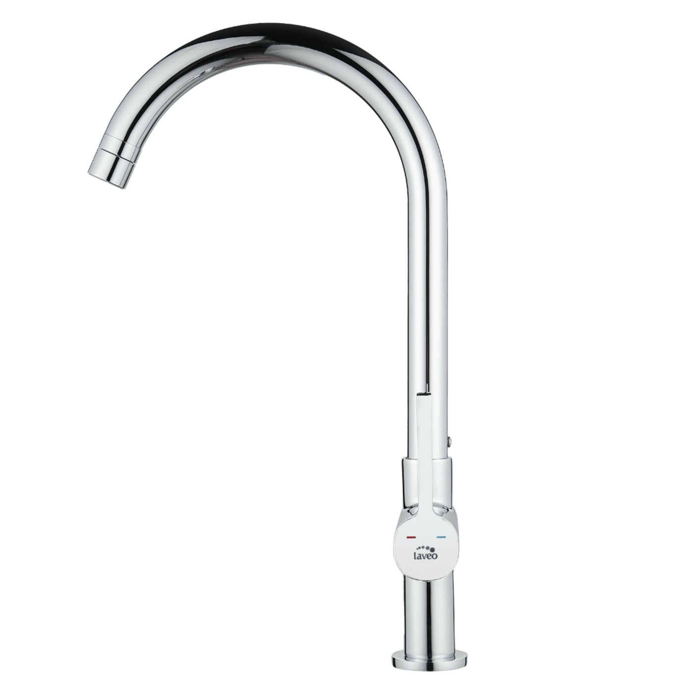 Bateria Zlewozmywakowa Stojąca z wylewką U ALITA Chrom Laveo