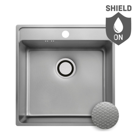 Zlewozmywak Jednokomorowy Zlew Stalowy z Syfonem BESOS INOX LEN