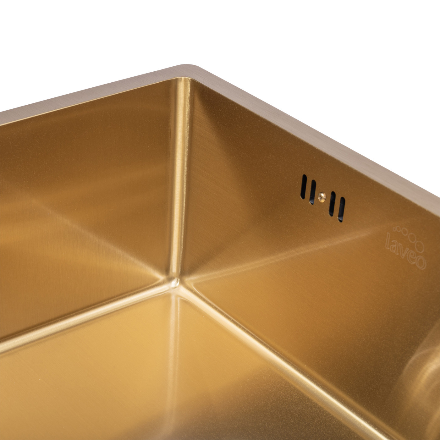 Zlewozmywak Jednokomorowy Stalowy Złoty  Marmara